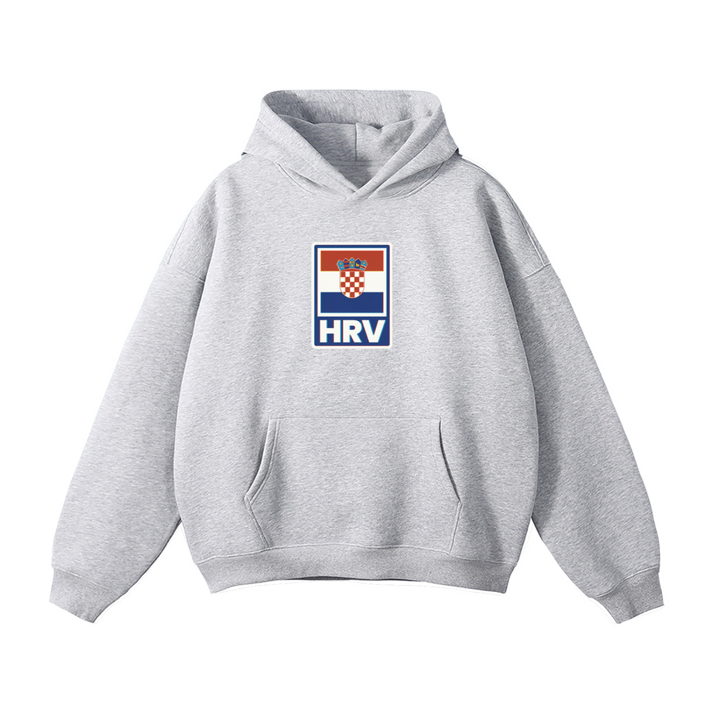 Croatia Origin Block Hoodie