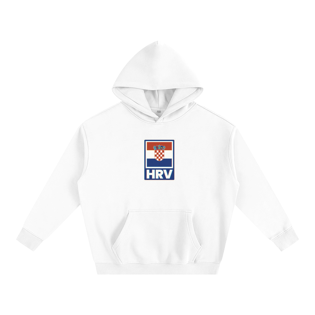 Croatia Origin Block Hoodie